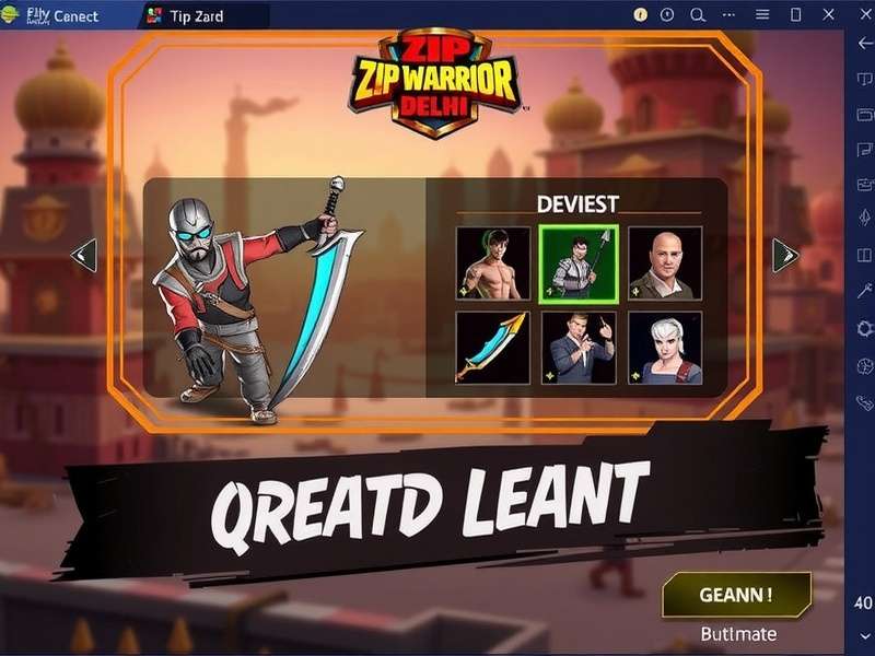 Zip Warrior Delhi Duel gameplay screenshot